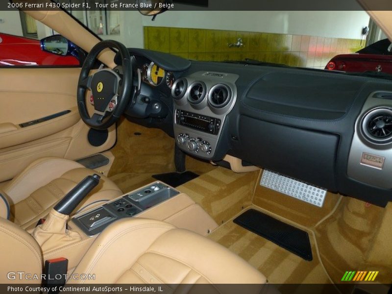 Dashboard of 2006 F430 Spider F1