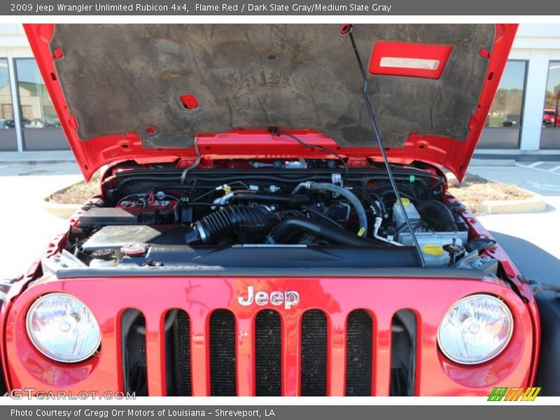 Flame Red / Dark Slate Gray/Medium Slate Gray 2009 Jeep Wrangler Unlimited Rubicon 4x4