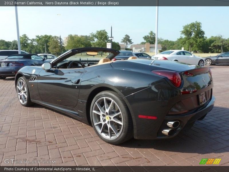  2012 California  Nero Daytona (Black Metallic)