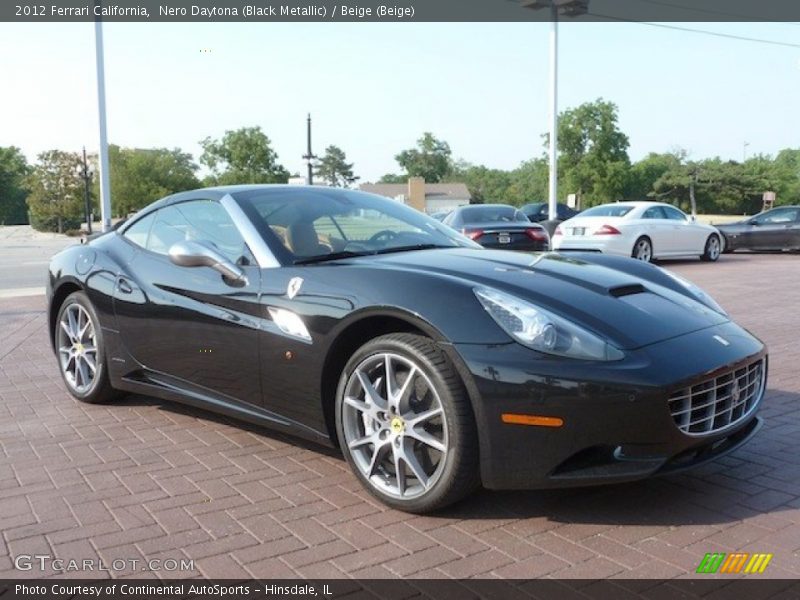 Nero Daytona (Black Metallic) / Beige (Beige) 2012 Ferrari California