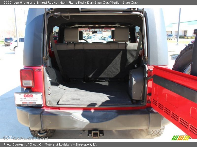 Flame Red / Dark Slate Gray/Medium Slate Gray 2009 Jeep Wrangler Unlimited Rubicon 4x4