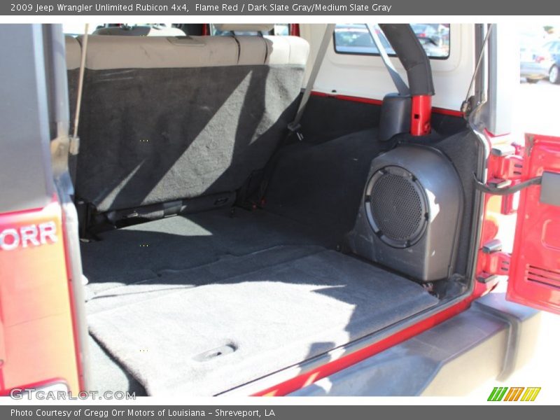 Flame Red / Dark Slate Gray/Medium Slate Gray 2009 Jeep Wrangler Unlimited Rubicon 4x4