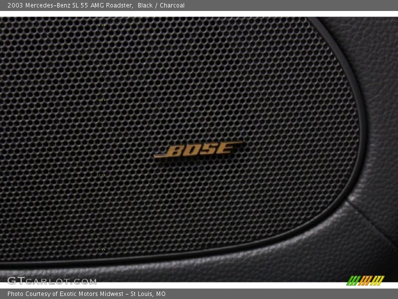 Black / Charcoal 2003 Mercedes-Benz SL 55 AMG Roadster