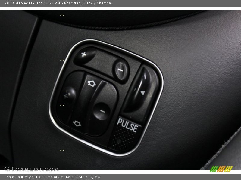Black / Charcoal 2003 Mercedes-Benz SL 55 AMG Roadster