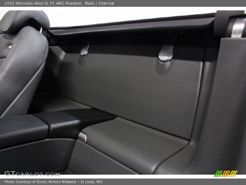Black / Charcoal 2003 Mercedes-Benz SL 55 AMG Roadster