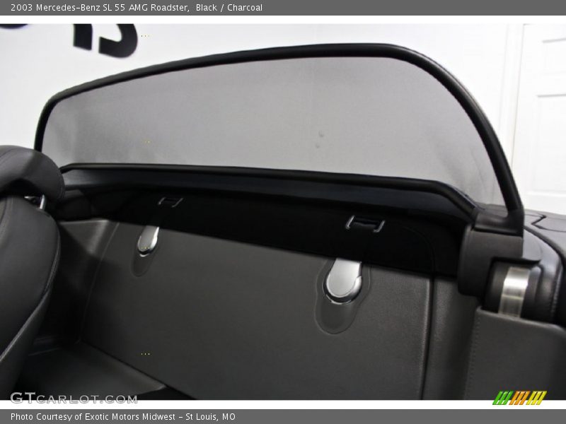 Black / Charcoal 2003 Mercedes-Benz SL 55 AMG Roadster