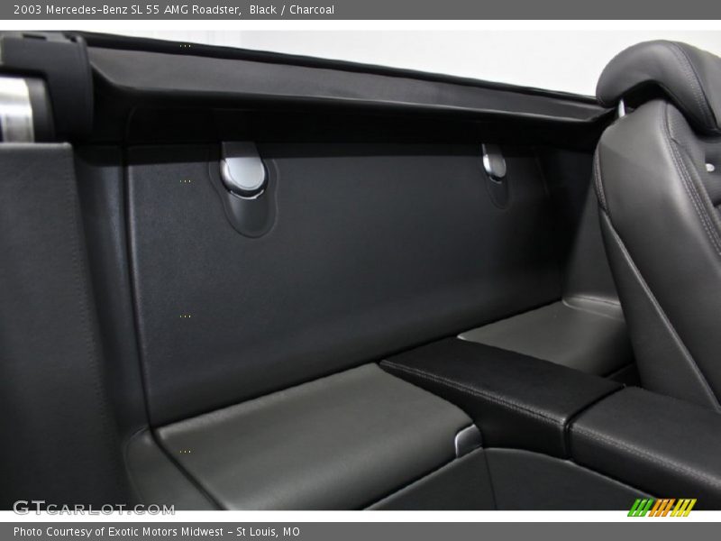 Black / Charcoal 2003 Mercedes-Benz SL 55 AMG Roadster