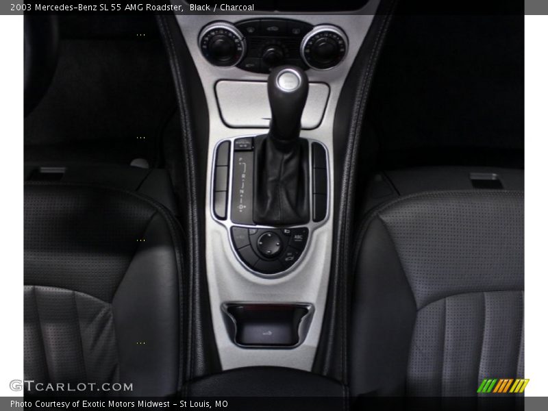 Black / Charcoal 2003 Mercedes-Benz SL 55 AMG Roadster