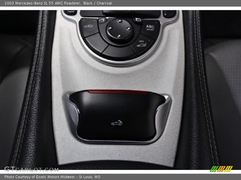 Black / Charcoal 2003 Mercedes-Benz SL 55 AMG Roadster