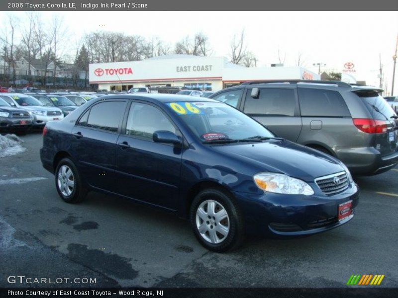 Indigo Ink Pearl / Stone 2006 Toyota Corolla LE