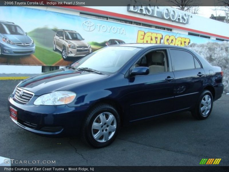 Indigo Ink Pearl / Stone 2006 Toyota Corolla LE