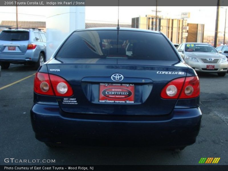 Indigo Ink Pearl / Stone 2006 Toyota Corolla LE