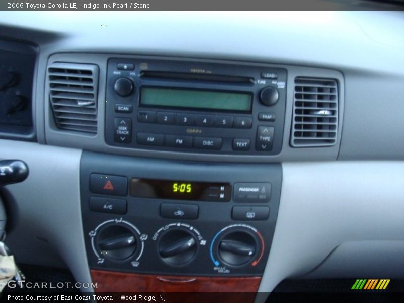 Indigo Ink Pearl / Stone 2006 Toyota Corolla LE