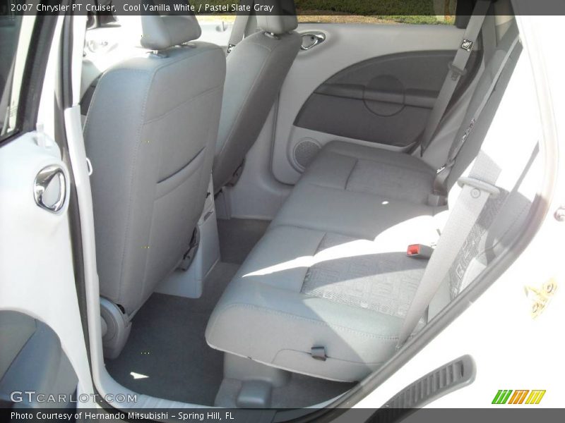 Cool Vanilla White / Pastel Slate Gray 2007 Chrysler PT Cruiser