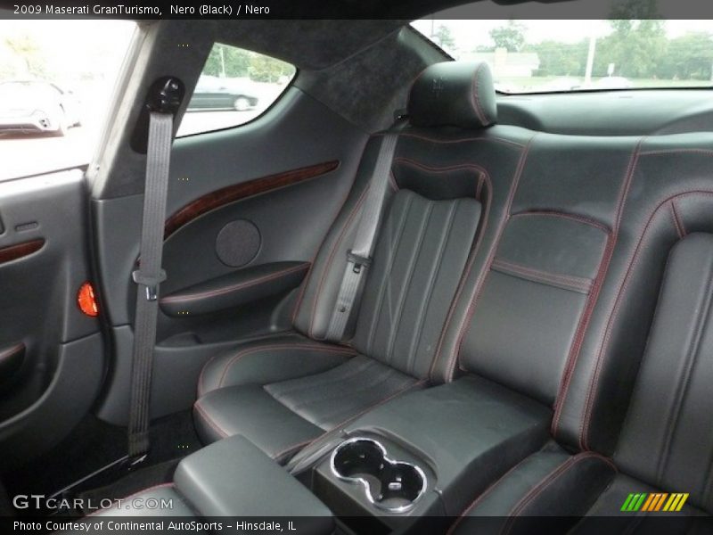 Rear Seat of 2009 GranTurismo 