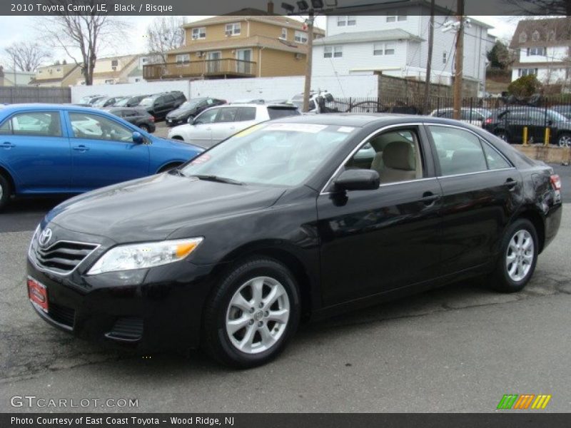 Black / Bisque 2010 Toyota Camry LE