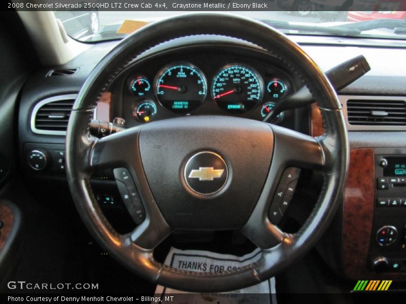  2008 Silverado 2500HD LTZ Crew Cab 4x4 Steering Wheel