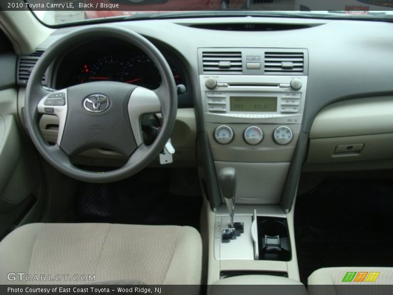 Black / Bisque 2010 Toyota Camry LE