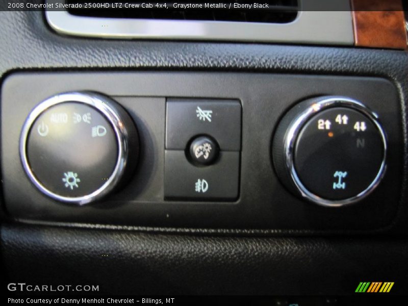 Graystone Metallic / Ebony Black 2008 Chevrolet Silverado 2500HD LTZ Crew Cab 4x4