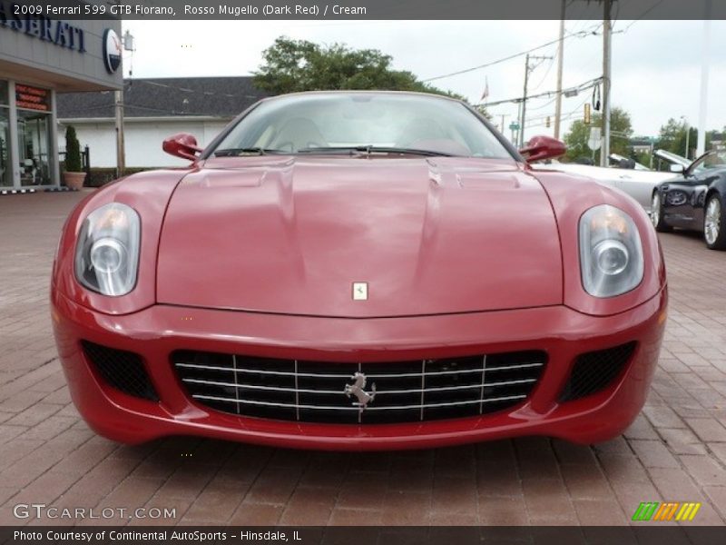 Rosso Mugello (Dark Red) / Cream 2009 Ferrari 599 GTB Fiorano