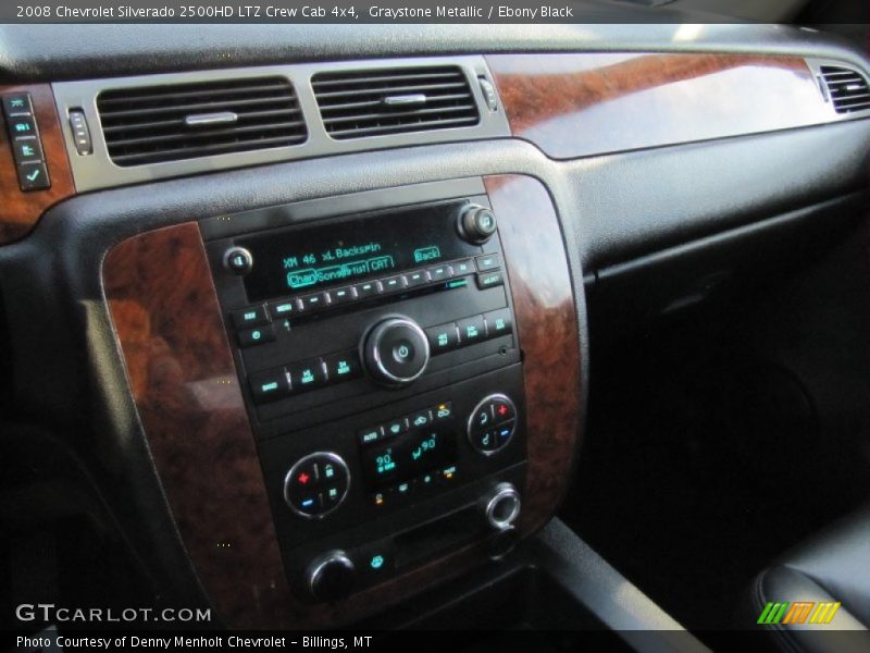 Graystone Metallic / Ebony Black 2008 Chevrolet Silverado 2500HD LTZ Crew Cab 4x4