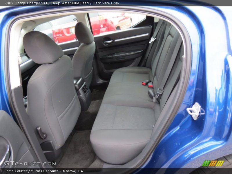 Deep Water Blue Pearl / Dark Slate Gray 2009 Dodge Charger SXT