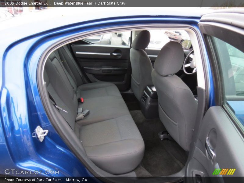 Deep Water Blue Pearl / Dark Slate Gray 2009 Dodge Charger SXT