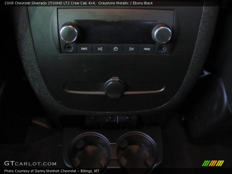 Graystone Metallic / Ebony Black 2008 Chevrolet Silverado 2500HD LTZ Crew Cab 4x4