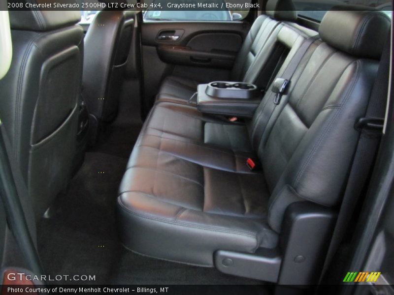 Graystone Metallic / Ebony Black 2008 Chevrolet Silverado 2500HD LTZ Crew Cab 4x4