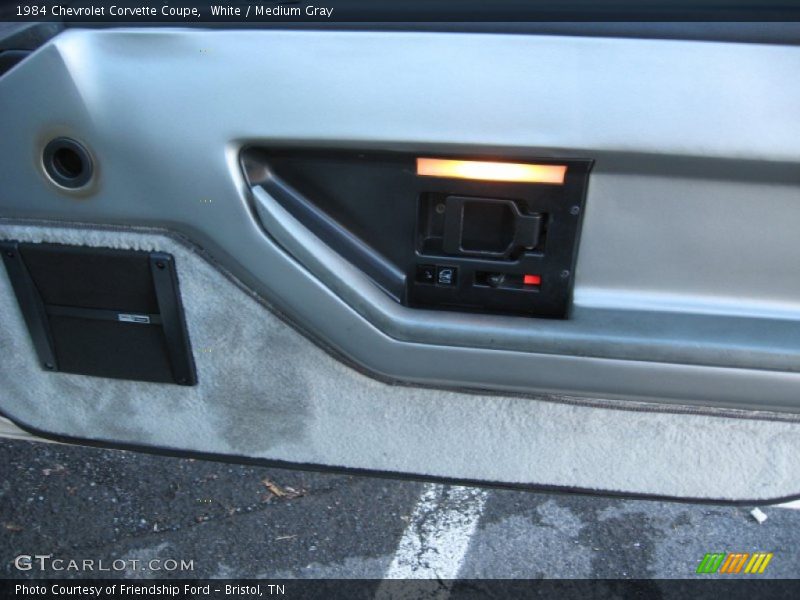 Door Panel of 1984 Corvette Coupe