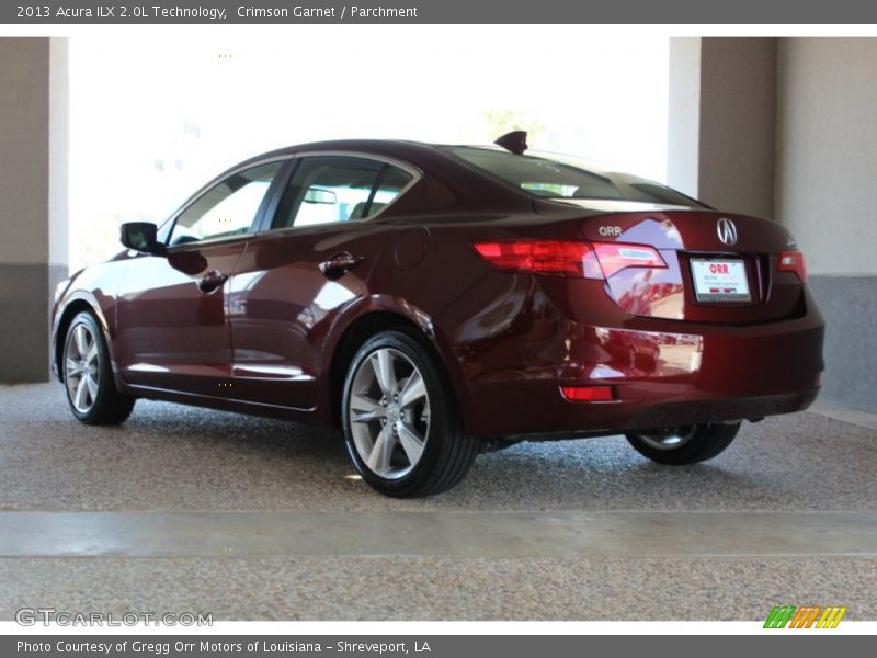 Crimson Garnet / Parchment 2013 Acura ILX 2.0L Technology