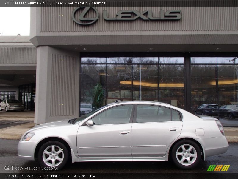 Sheer Silver Metallic / Charcoal 2005 Nissan Altima 2.5 SL