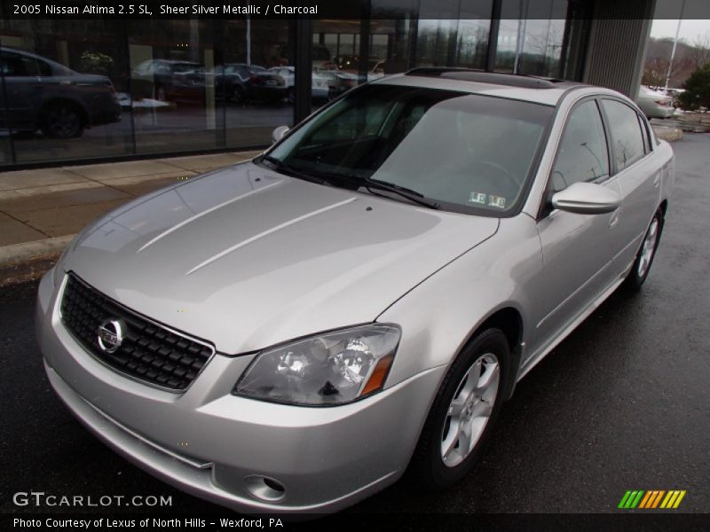 Sheer Silver Metallic / Charcoal 2005 Nissan Altima 2.5 SL