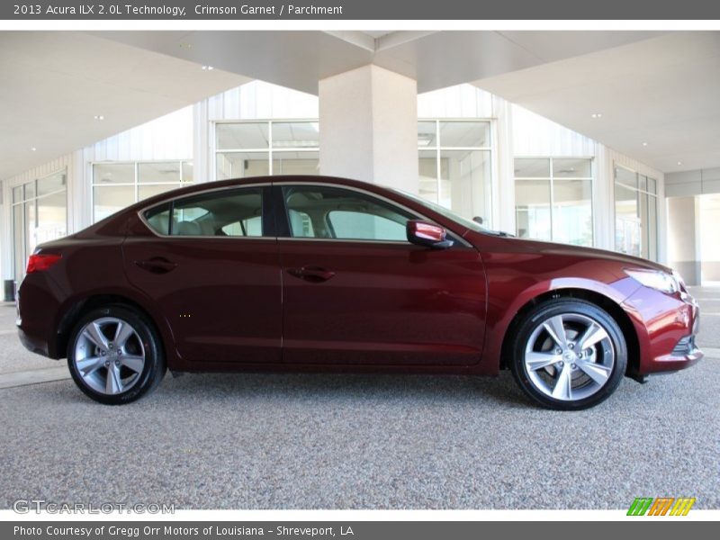 Crimson Garnet / Parchment 2013 Acura ILX 2.0L Technology