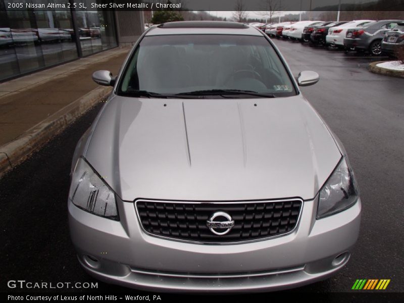 Sheer Silver Metallic / Charcoal 2005 Nissan Altima 2.5 SL