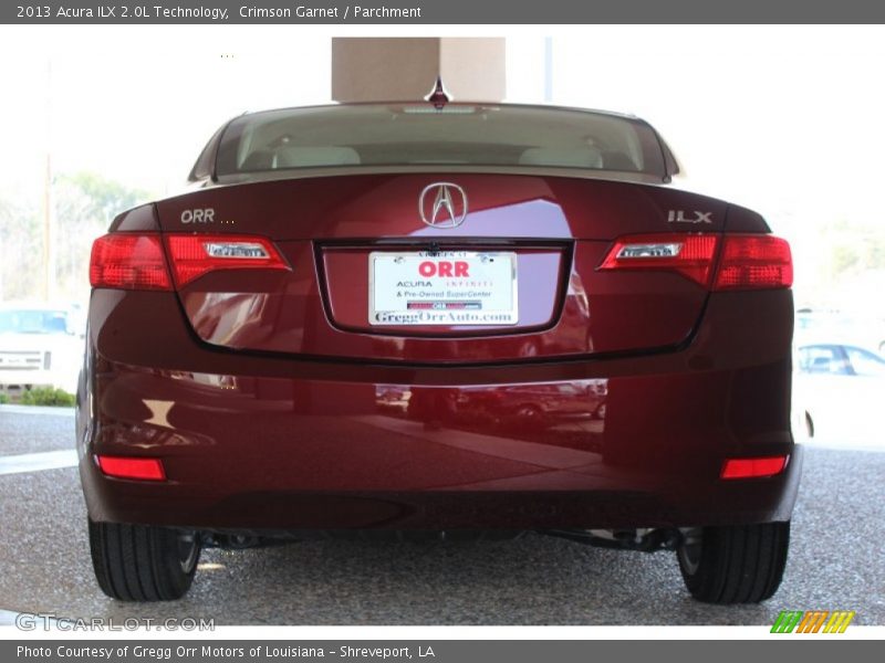 Crimson Garnet / Parchment 2013 Acura ILX 2.0L Technology
