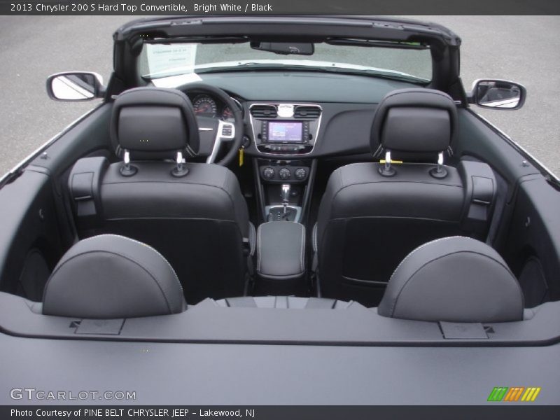 Bright White / Black 2013 Chrysler 200 S Hard Top Convertible