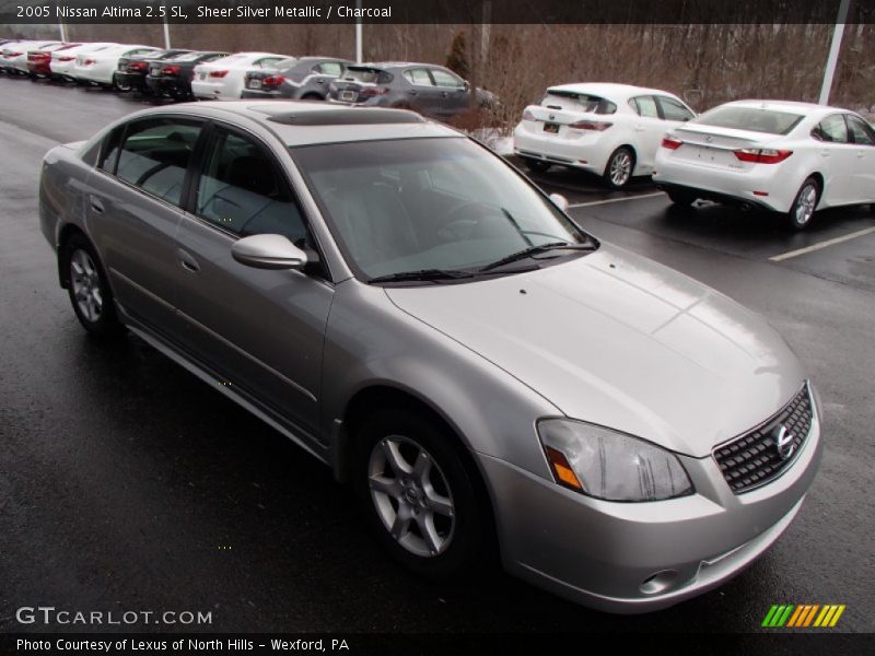 Sheer Silver Metallic / Charcoal 2005 Nissan Altima 2.5 SL