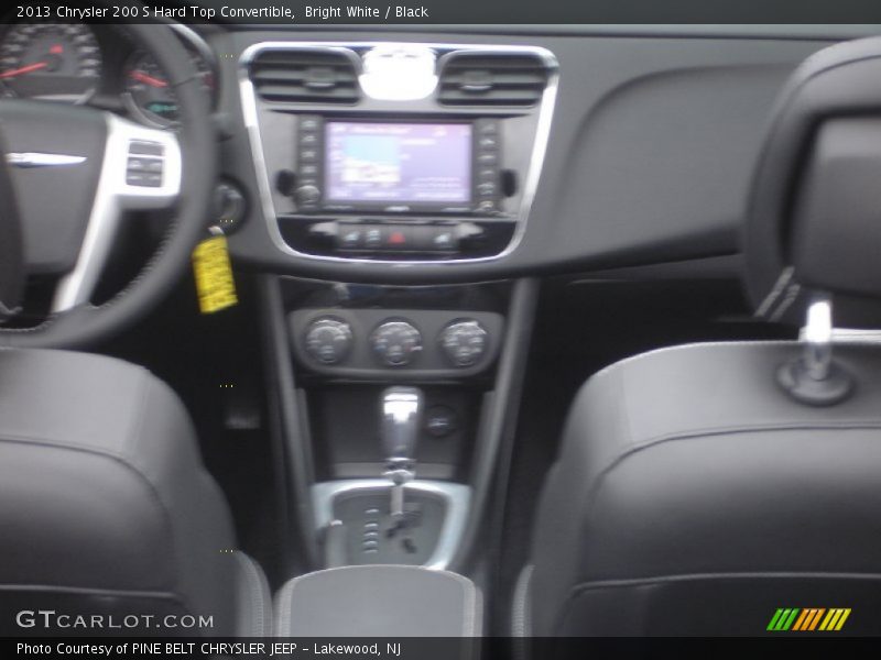 Bright White / Black 2013 Chrysler 200 S Hard Top Convertible