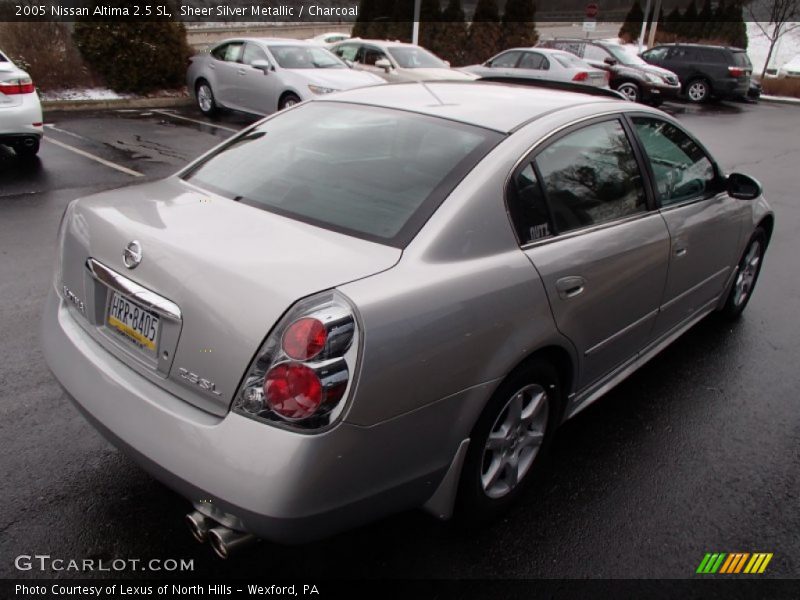 Sheer Silver Metallic / Charcoal 2005 Nissan Altima 2.5 SL