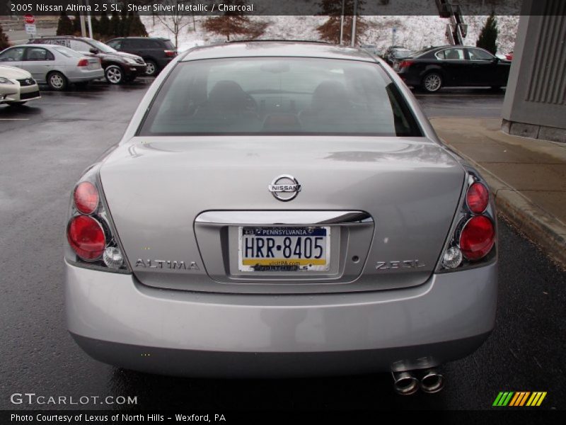 Sheer Silver Metallic / Charcoal 2005 Nissan Altima 2.5 SL