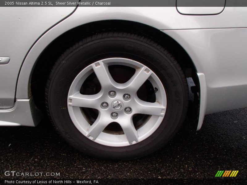 Sheer Silver Metallic / Charcoal 2005 Nissan Altima 2.5 SL