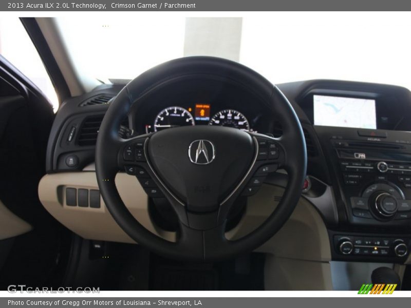 Crimson Garnet / Parchment 2013 Acura ILX 2.0L Technology
