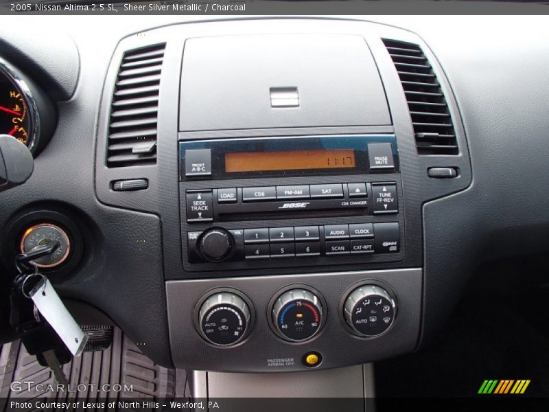 Sheer Silver Metallic / Charcoal 2005 Nissan Altima 2.5 SL