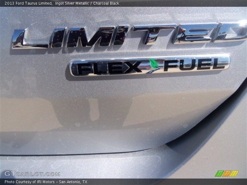 Ingot Silver Metallic / Charcoal Black 2013 Ford Taurus Limited
