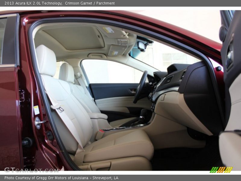 Crimson Garnet / Parchment 2013 Acura ILX 2.0L Technology
