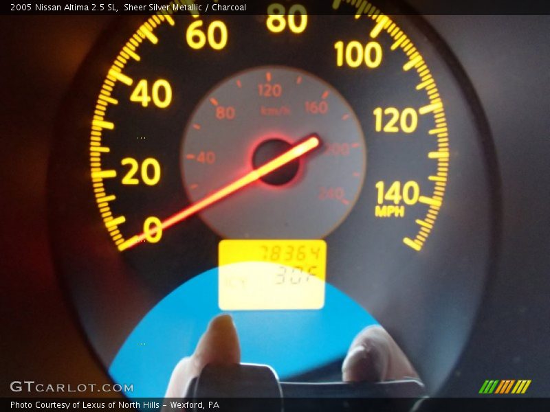 Sheer Silver Metallic / Charcoal 2005 Nissan Altima 2.5 SL
