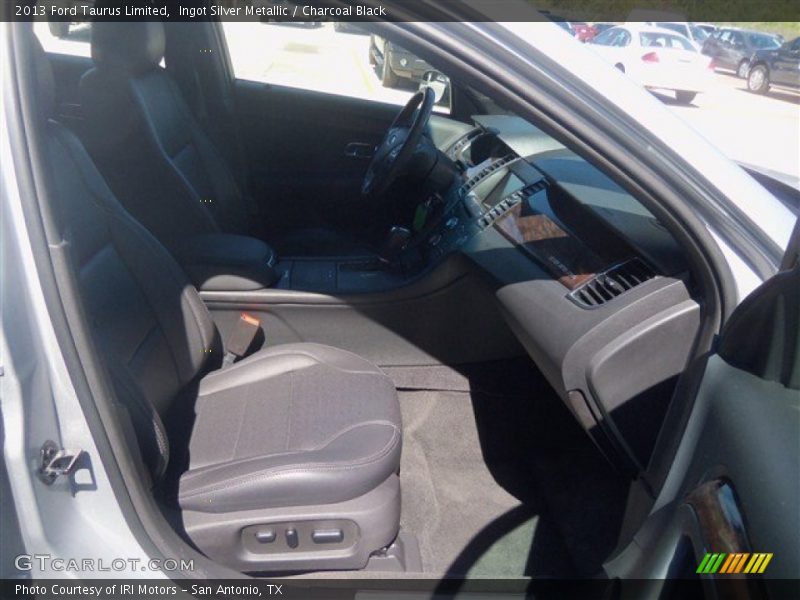 Ingot Silver Metallic / Charcoal Black 2013 Ford Taurus Limited