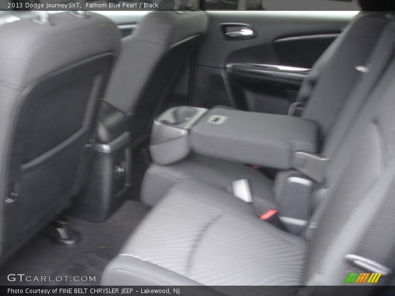 Fathom Blue Pearl / Black 2013 Dodge Journey SXT