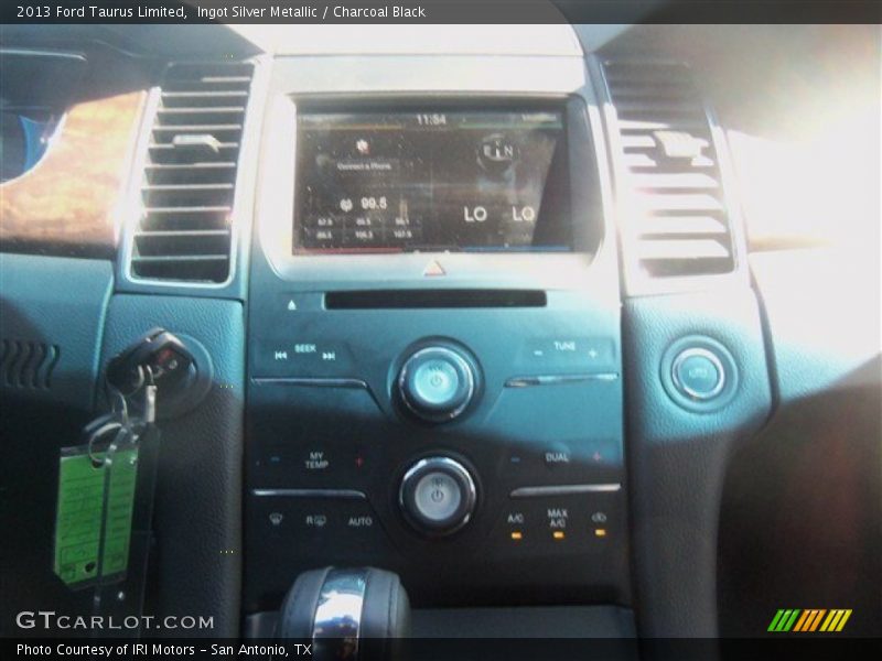 Ingot Silver Metallic / Charcoal Black 2013 Ford Taurus Limited